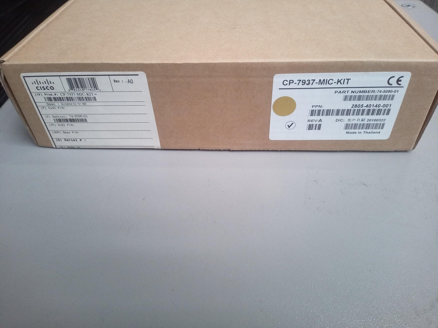 Cisco CP-7937-MIC-KIT Conference Microphone Kit – New