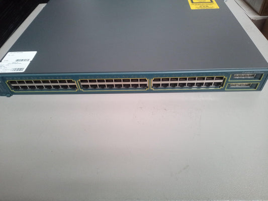 Cisco WS-C3750G-24TS-S 48-Port Managed Ethernet Switch – No Power Cable - Demo
