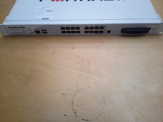 Fortinet FG-200B 16-Port Enterprise Firewall Appliance – No Power Cable – Used