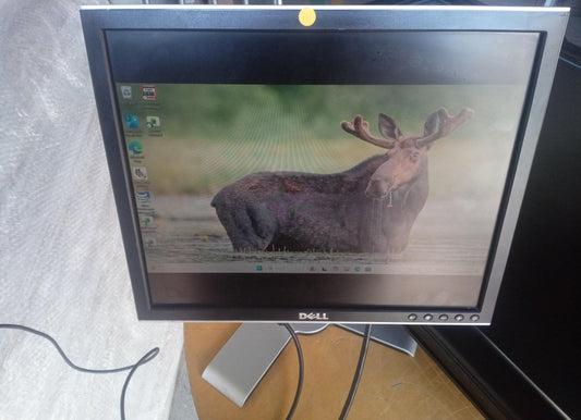Dell 1707FP 17 Inch LCD Monitor – VGA & DVI – No Power Cable – Used