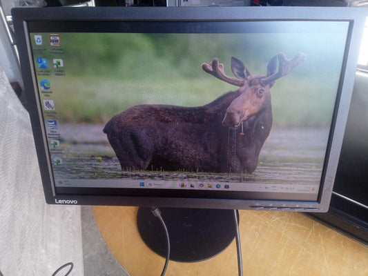 Lenovo ThinkVision T2054PC 19.5 Inch Wide Monitor – HDMI, DisplayPort & VGA – No Power Cable – Used