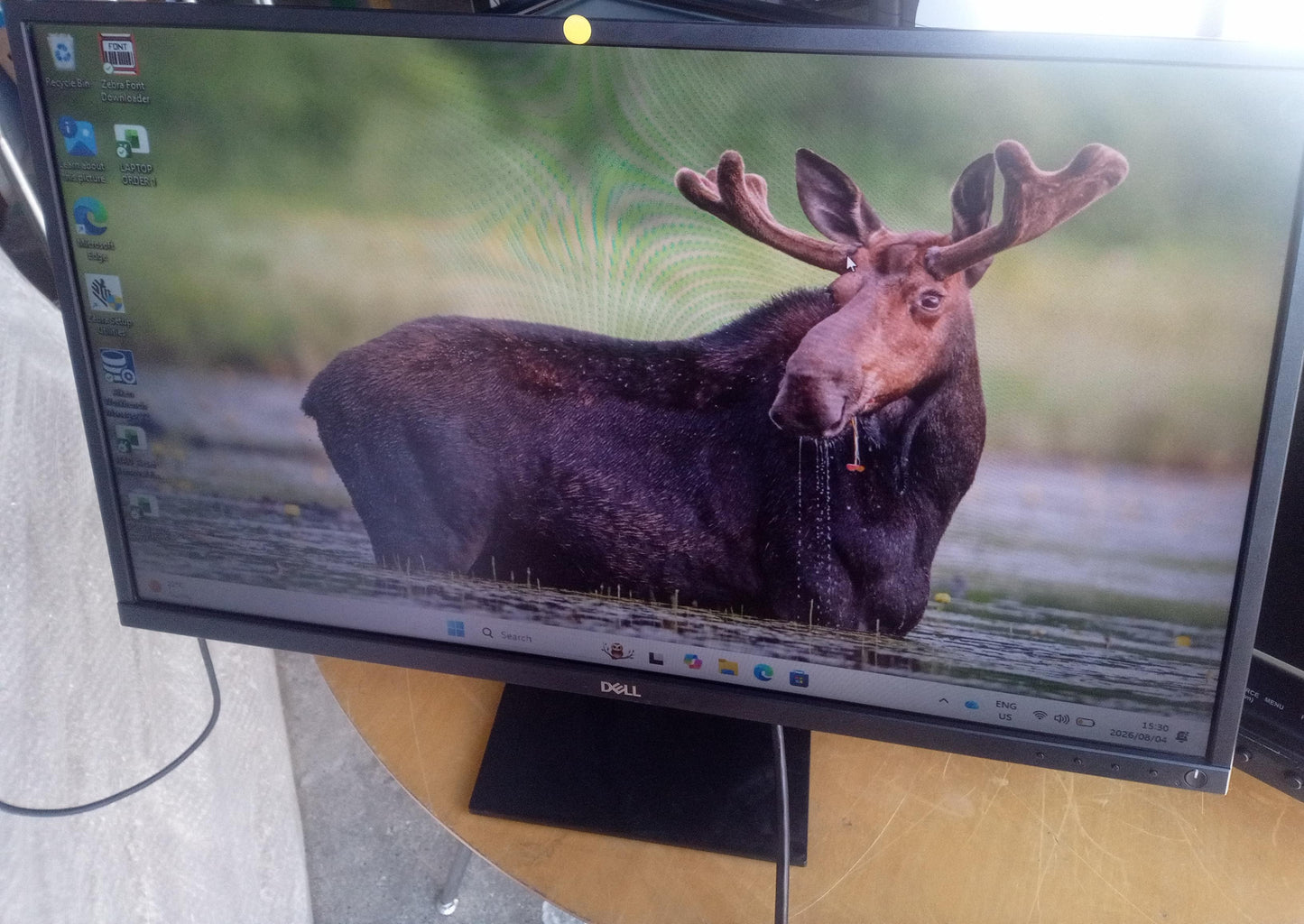 Dell E2720H 27 Inch Wide LED Monitor – VGA & DVI – No Power Cable – Used