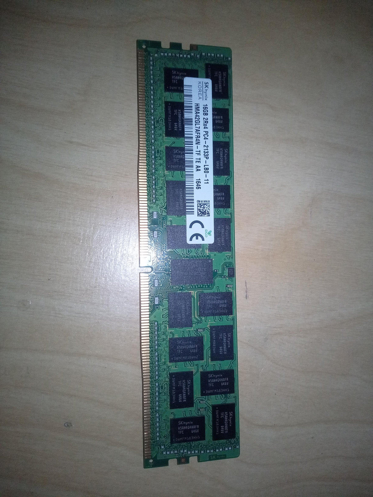 SK Hynix 16GB 2Rx4 PC4-2133P-LB0-11 DDR4 ECC Registered Server RAM – Refurbished