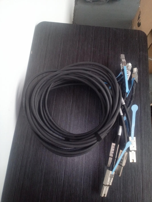 Sun Oracle 3M Mini SAS to Mini SAS HD Cable SFF-8088 to SFF-8644 7023009 – Pre-Owned