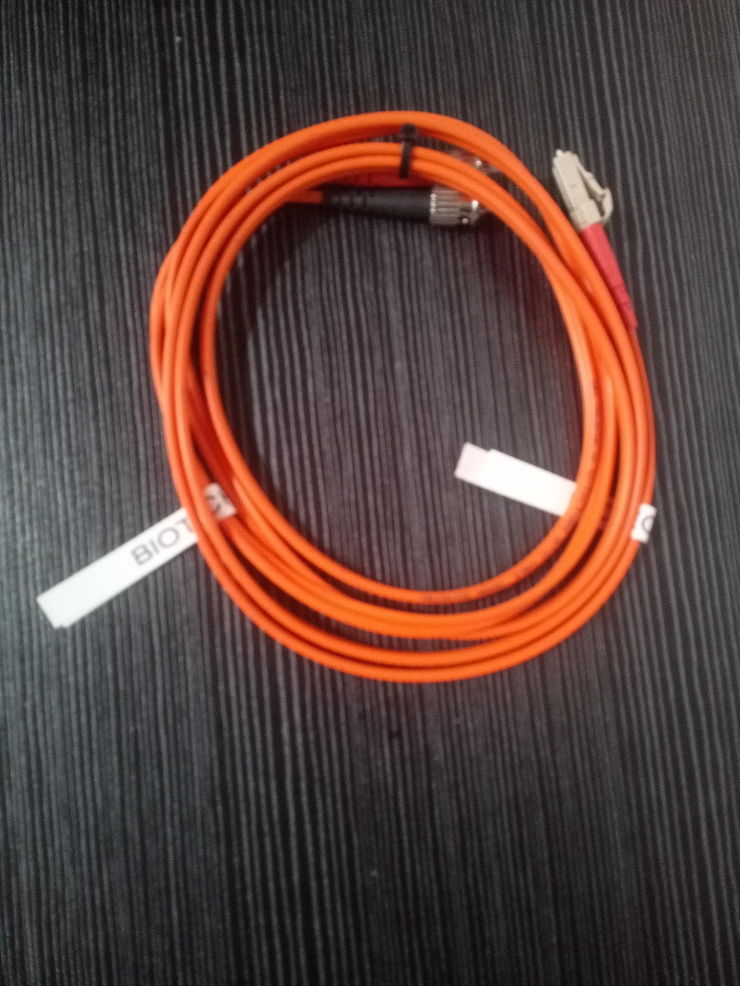NetConnect ST to LC Multimode OM3 Fibre Optic Cable 50/125 Duplex 3M 850nm – Refurb
