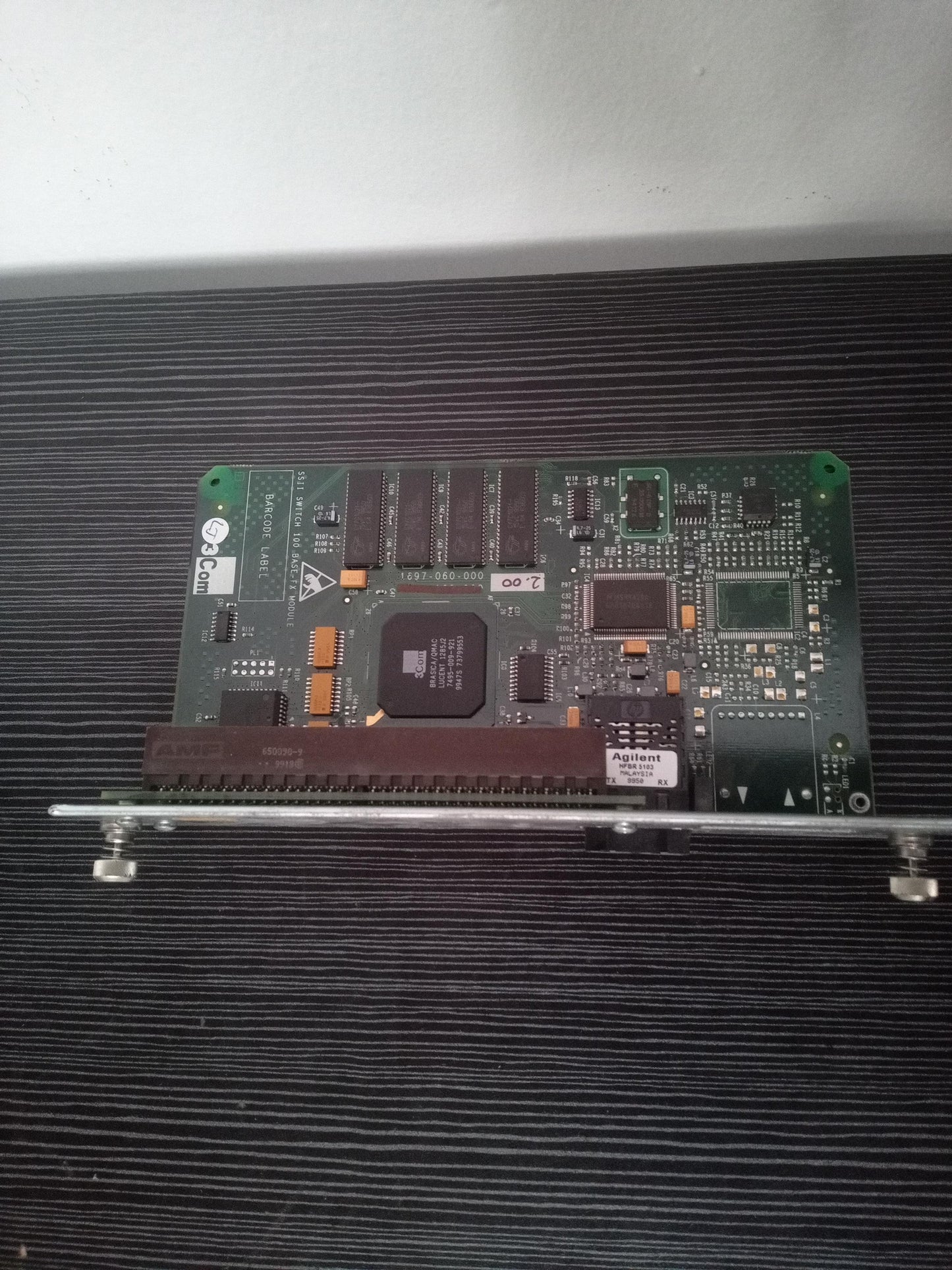 3Com SuperStack II 3C16971 Dual 100Base-FX Fiber Ethernet Module – Pre-Owned
