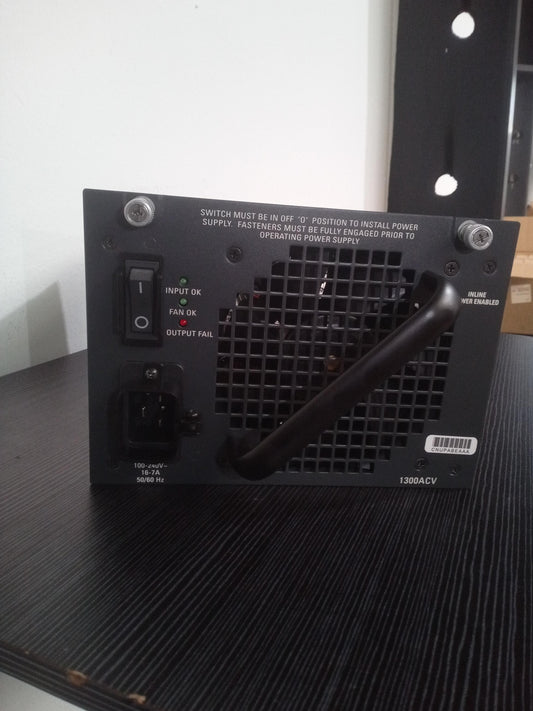 Cisco PWR-C45-1300ACV Catalyst 4500 Series 1300W AC Power Supply – New
