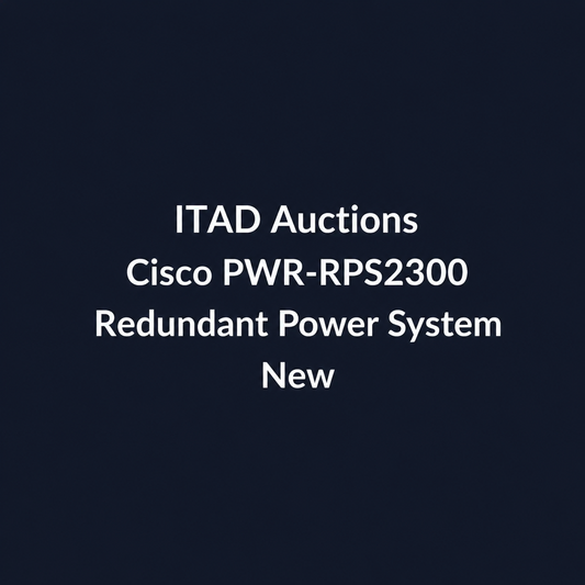 Cisco PWR-RPS2300 Redundant Power System With Dual PSU– New