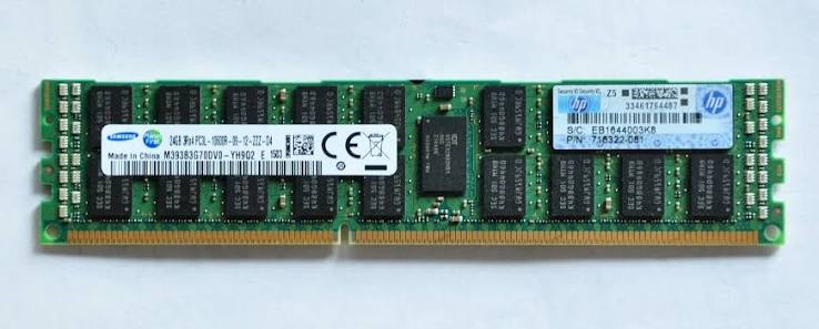 Samsung 24GB 3Rx4 PC3L-10600R-09-11-ZZZ-P3 Server RAM – Used