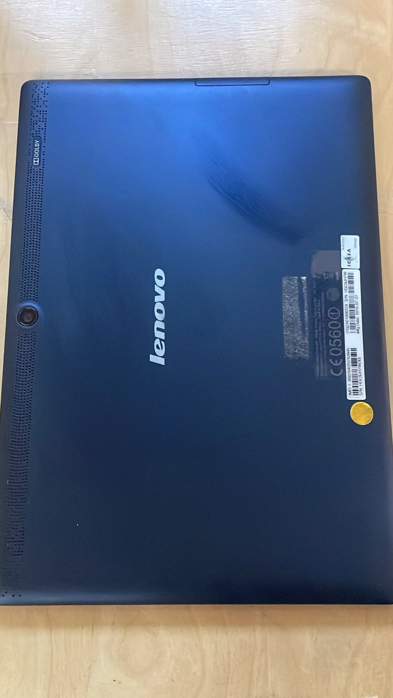 Lenovo Tab 2 A10-70L 10.1 Inch Tablet – Quad-Core 1.7GHz – 2GB RAM – 16GB Flash – Android 6.0 – No Adapter – Used