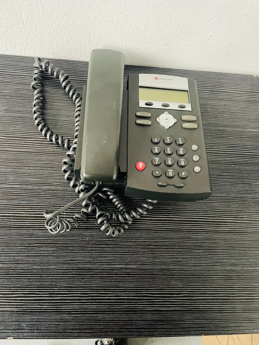 Polycom SoundPoint IP 331 VoIP Office IP Phone – No Stand – Pre-Owned