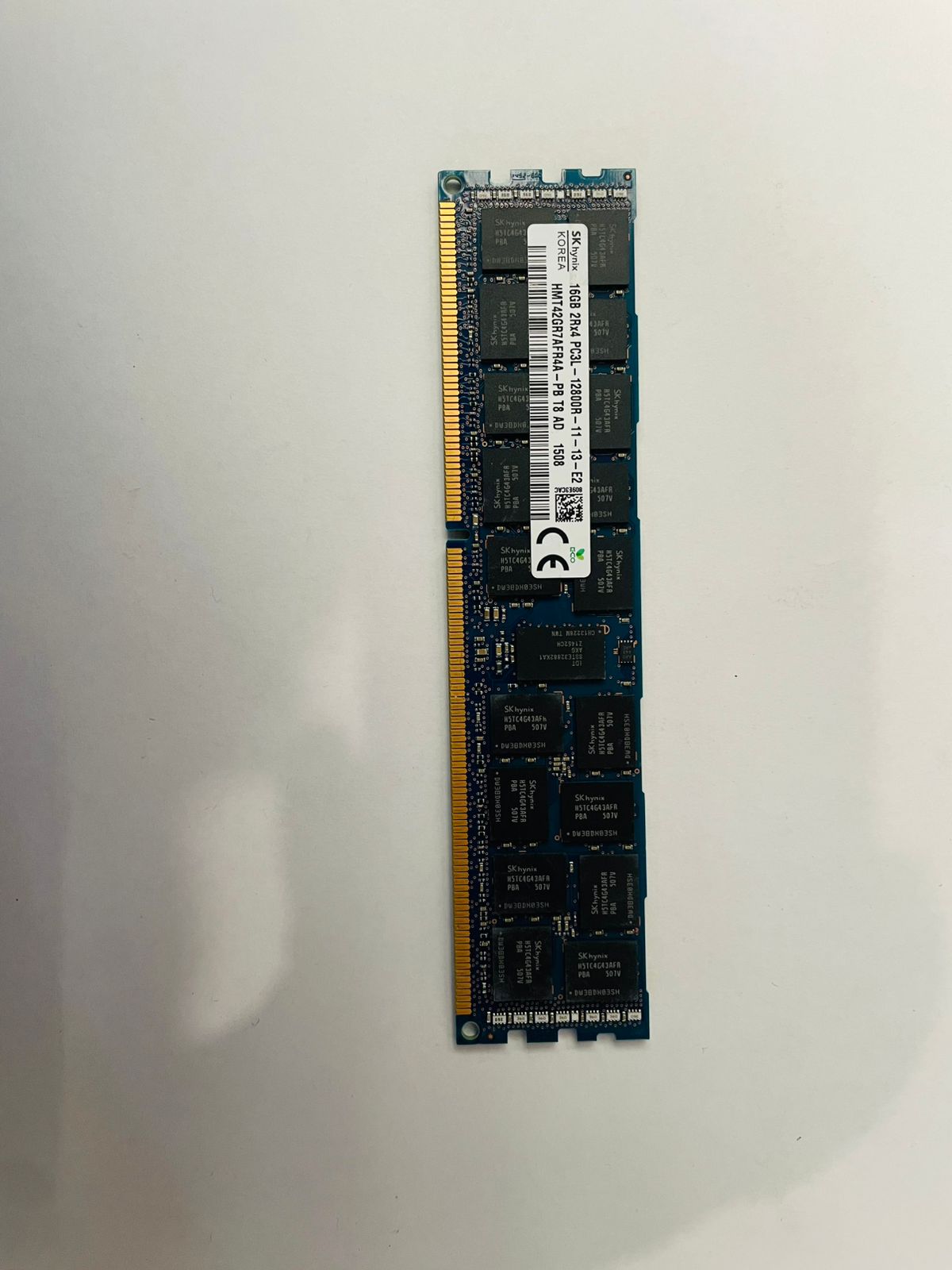 SK Hynix 16GB 2Rx4 PC3L-12800R-11-13-E2 DDR3L ECC Registered Server RAM – Refurb