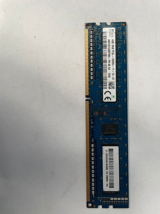 SK Hynix 4GB 1Rx8 PC3L-12800U-11-13-A1 DDR3 Desktop RAM – Refurb