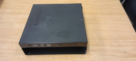 Lenovo 04X2176 External USB DVD Burner + Tiny Bracket for M93P & M700 & M710Q – Used