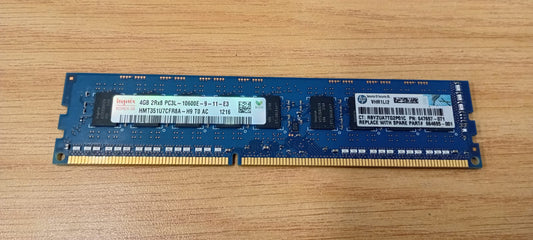 Hynix 4GB 2Rx8 PC3L-10600E-9-11-E3 DDR3L Server RAM – Used
