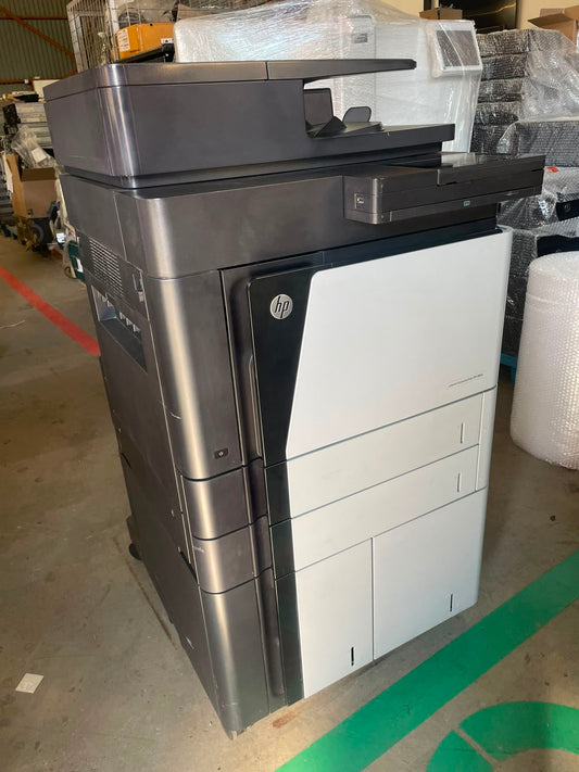 HP LaserJet Enterprise Flow MFP M830 Multifunction Printer Only – Used
