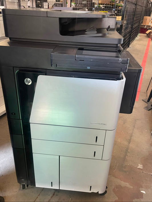 HP LaserJet Enterprise Flow MFP M830 Multifunction Printer Only – Used