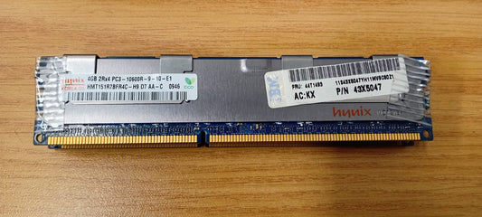 Hynix 4GB 2RX4 PC3-10600R-9-10-E1 DDR3 Server Ram - Used