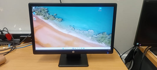 HP W2072a 20 Inch LED Monitor – VGA & DVI – Used