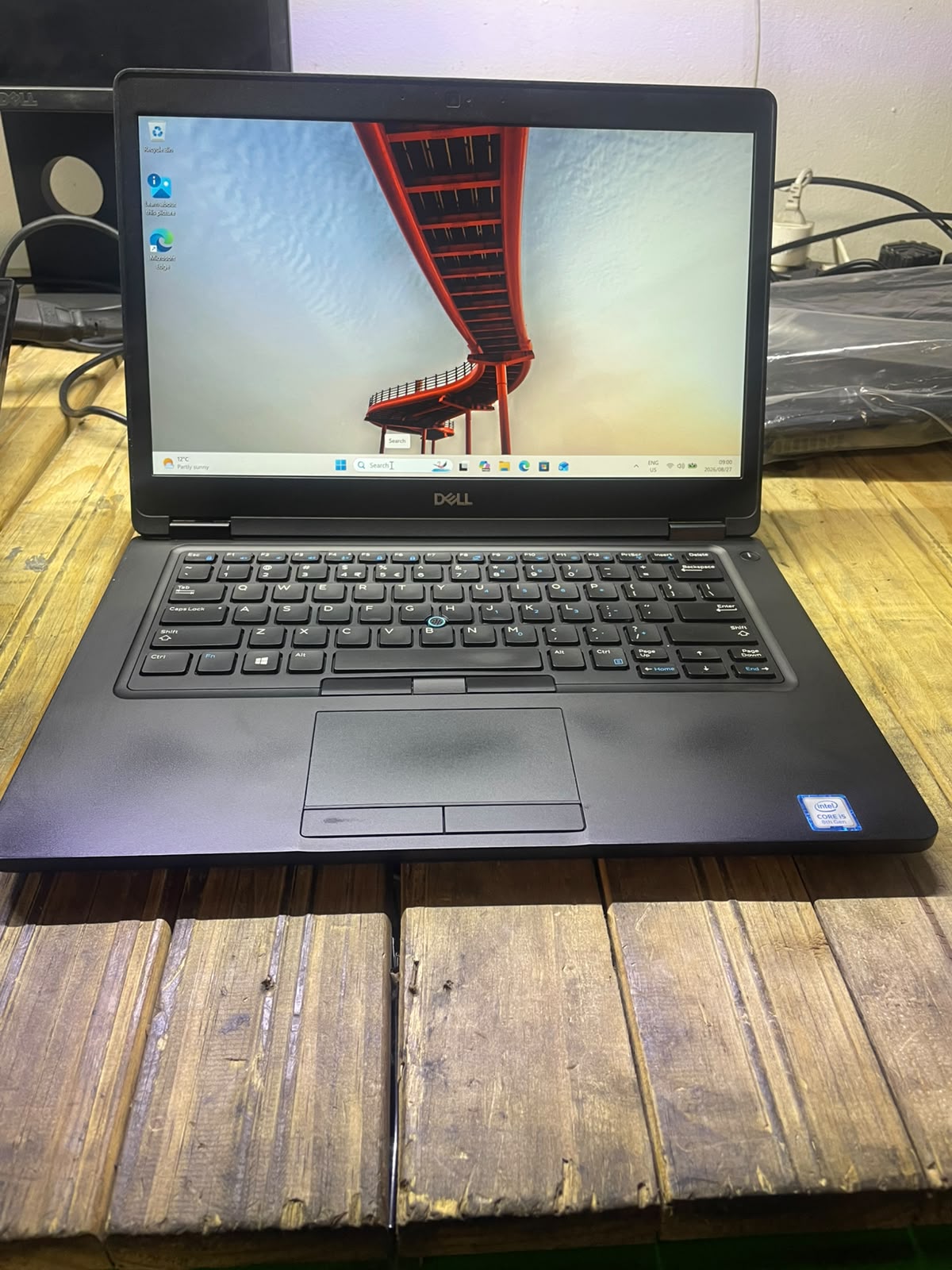 Dell Latitude 5490 14 Inch Laptop – i5 8350U – 8GB DDR4 – 256GB SATA SSD – Win11Pro – Battery Health 71% – No Adapter – Used