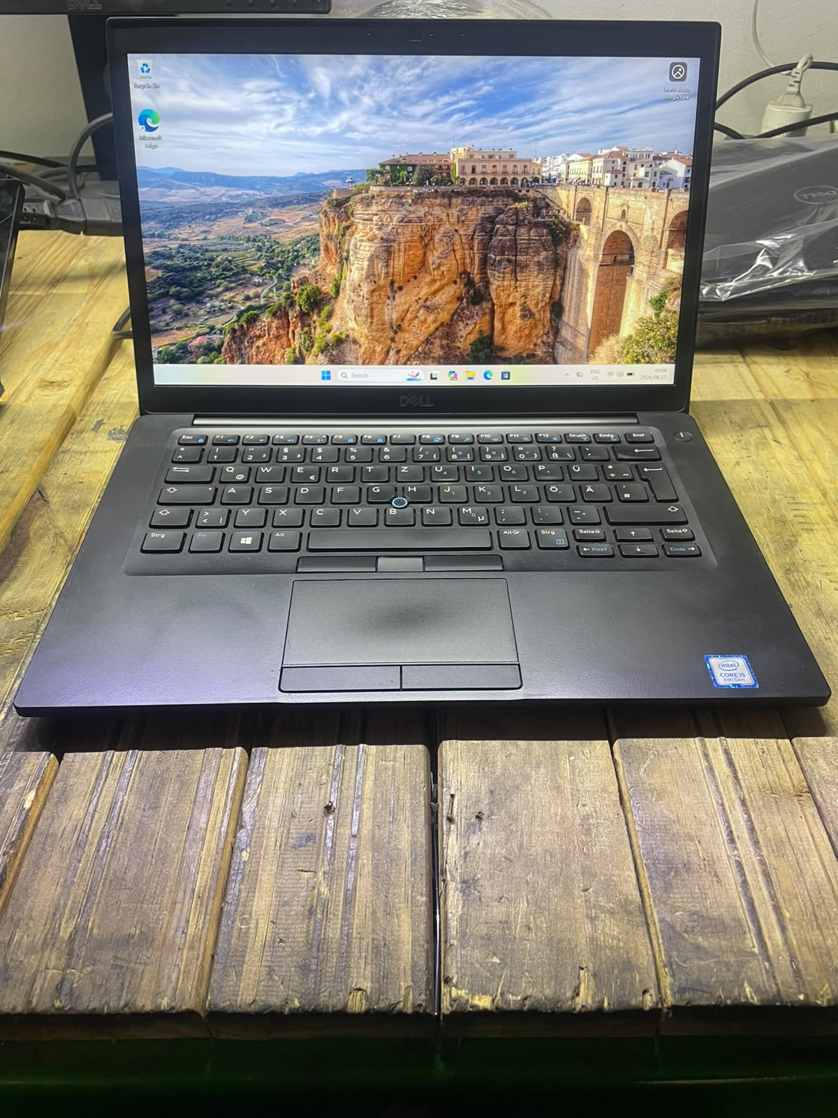 Dell Latitude 7490 14 Inch Laptop – i5 8250U – 8GB DDR4 – 256GB NVMe SSD – Win11Pro – Battery Health 71% – No Adapter – Used