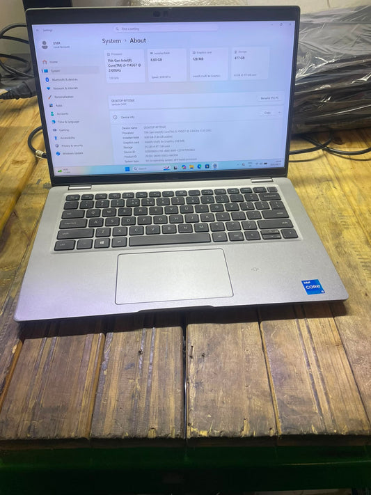Dell Latitude 5420 14 Inch Touchscreen Laptop – i5 1145G7 – 8GB DDR4 – 512GB SSD – Win11Pro – Battery Health 54% – No Adapter – Used