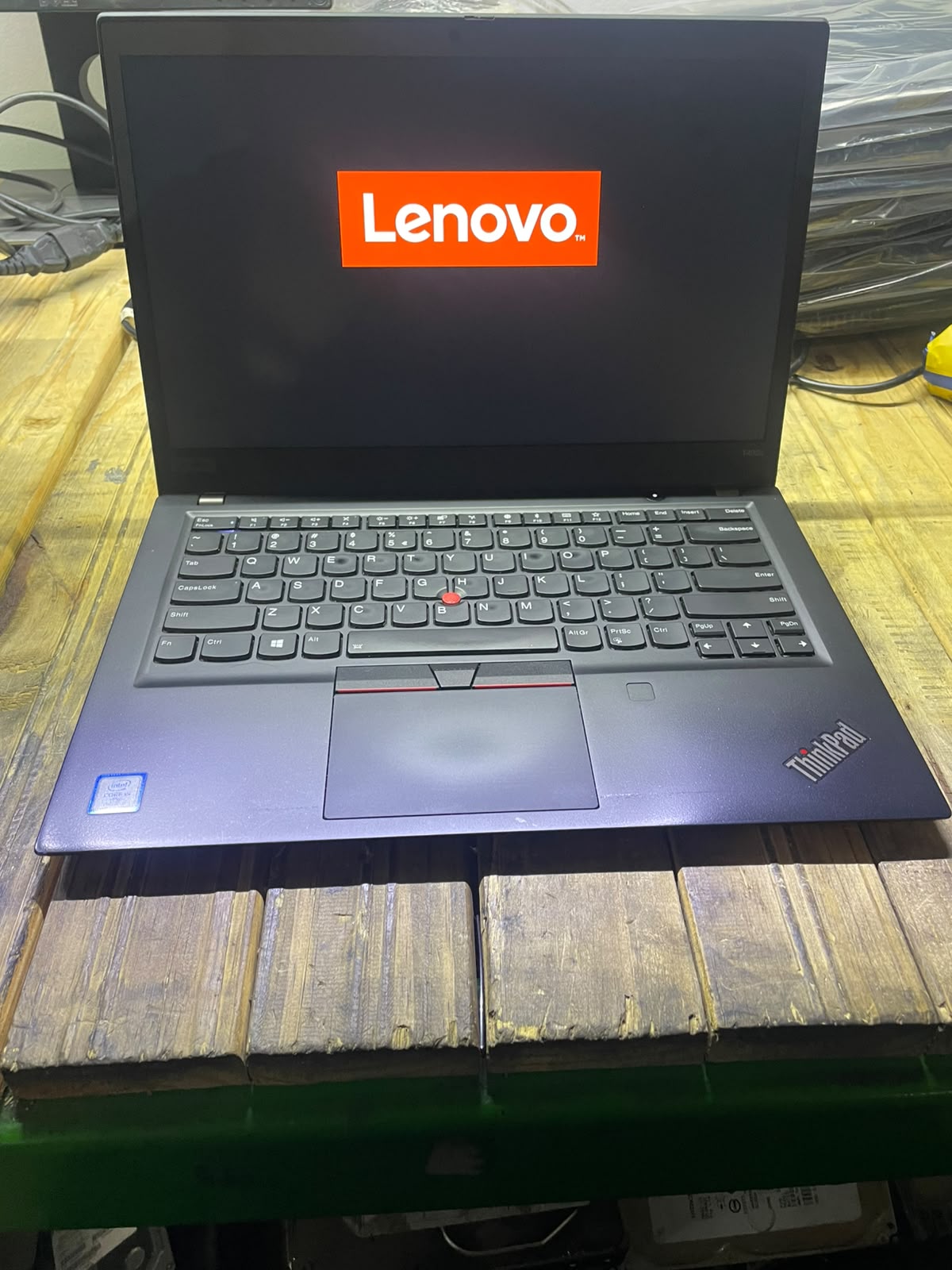 Lenovo ThinkPad T490s 14 Inch Laptop – i5 8365U – 16GB DDR4 – 256GB NVMe SSD – Win11Pro – Battery Health 79% (425 Cycles) – No Adapter – Used