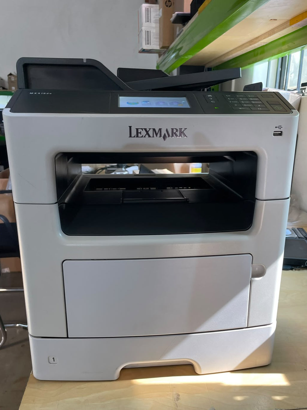 Lexmark MX410de Multifunction Mono Laser Printer – Used