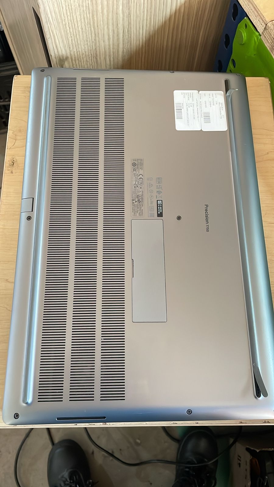 Dell Precision 7750 17.3 Inch Mobile Workstation – i7 10850H – 64GB DDR4 – 512GB NVMe SSD – Quadro RTX 3000 – Win11Pro – Battery Health 53% – With Adapter – Used