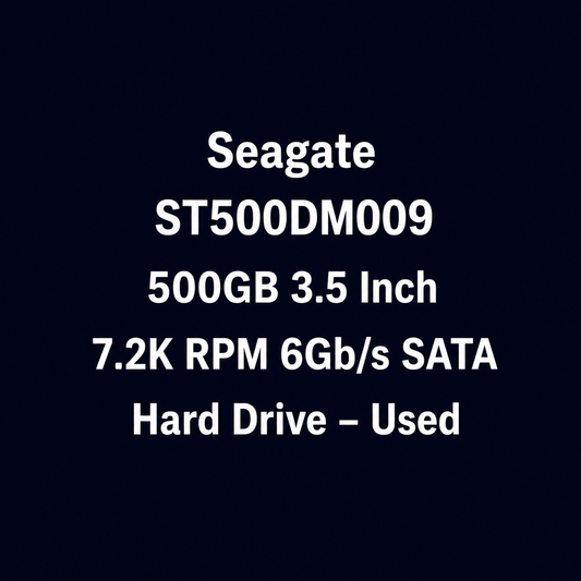 Seagate ST500DM009 500GB 3.5 Inch 7.2K RPM 6Gb/s SATA Hard Drive – Used