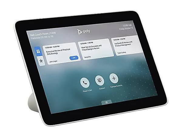 Poly TC8 Touchscreen Video Conferencing Room Controller – Used