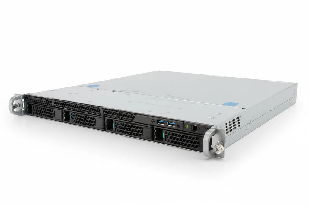 McAfee ERC-1260 2U Rackmount Server – 4 SFF – Xeon E3-1275 v3 – 16GB DDR3 – 1 x 1TB SATA HDD – Intel I340-T4 + I210 – 1 x 350W – 4 x Caddies – Used