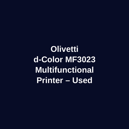 Olivetti d-Color MF3024 Multifunctional Colour Printer – Used