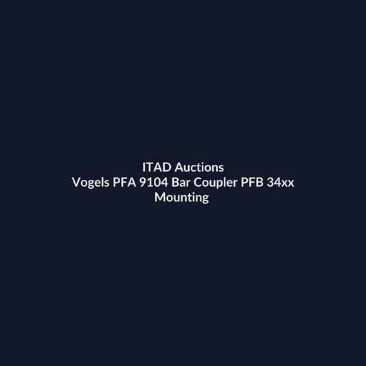 Vogel's PFA 9104 Bar Coupler PFB 34xx – New | ITAD Auctions