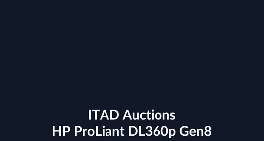 HP ProLiant DL360p Gen8 1U Rackmount Server – 8 SFF – 2 x Xeon E5-2640 – 8GB DDR3 – No HDD – P420i – Broadcom BCM5719 – 2 x 460W – 6 x Blanks – Refurb | ITAD Auctions