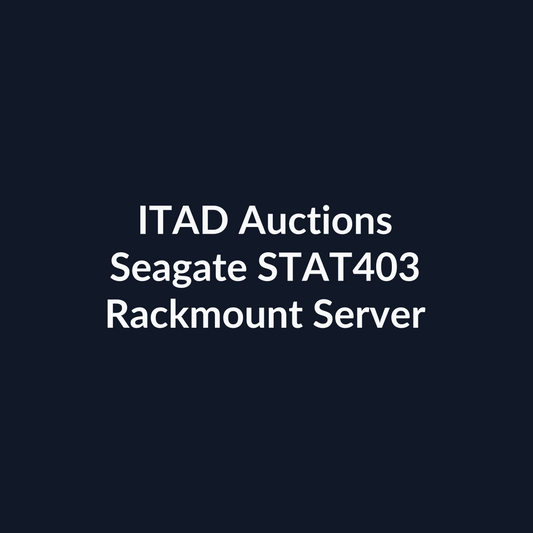 Seagate STAT403 BlackArmor NAS 400 Series 3.5 Inch SATA Drive Cradle Caddy – Pre-Owned | ITAD Auctions