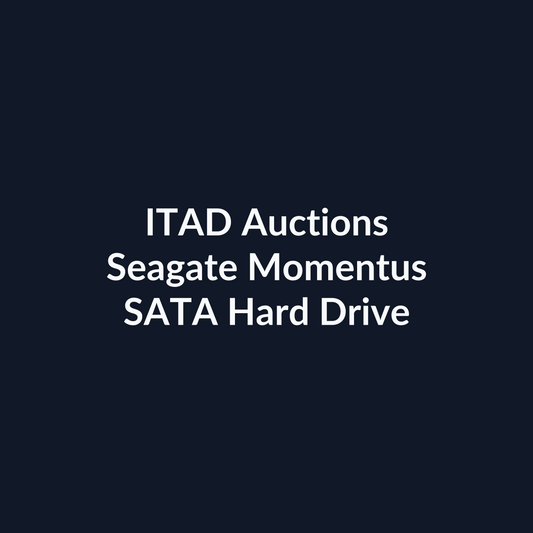 Seagate Momentus ST9250410AS 2.5 Inch 250GB 3Gb/s 7200RPM SATA Hard Drive – Pre-Owned | ITAD Auctions