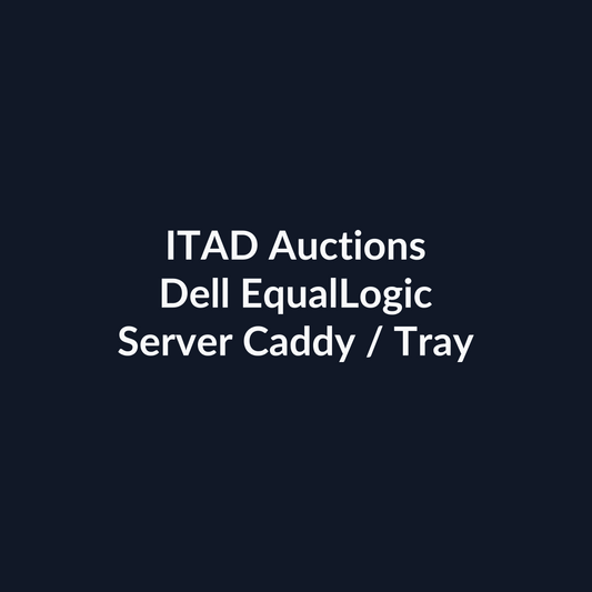 Dell EqualLogic 64212-01 3.5 Inch LFF Hot Plug SAS Hard Drive Tray Caddy For PS3000 PS4000 PS5000 PS6000 – Pre-Owned | ITAD Auctions