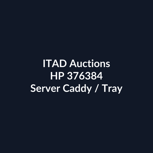 HP 376384 2.5 Inch SFF Tray Caddy Blank Filler – Pre-Owned | ITAD Auctions