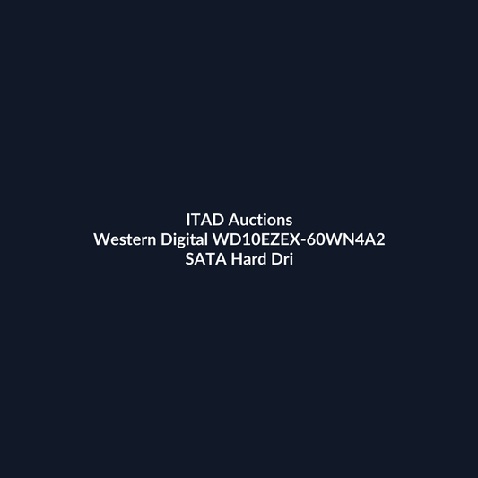 Western Digital WD10EZEX-60WN4A2 3.5 Inch 1TB 6Gb/s SATA 7.2K RPM Desktop Hard Drive – Pre-Owned | ITAD Auctions