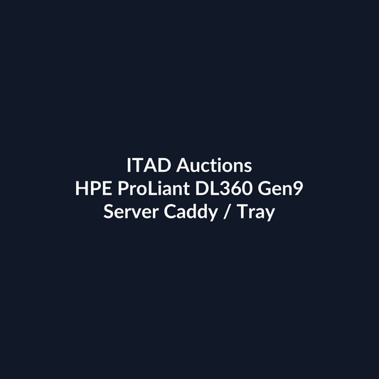 HPE ProLiant DL360 Gen9 1U Rackmount Server – 8 SFF – 2 × Intel Xeon E5-2640 v3 – 64GB DDR4 – No HDD – No RAID – Broadcom BCM5720 – 2 × 800W – 6 × Blanks – 1 × Caddy – Refurb | ITAD Auctions