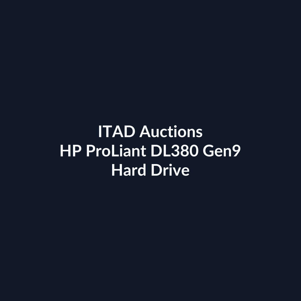 HP ProLiant DL380 Gen9 2U Rackmount Server – 8 SFF – 2 × Xeon E5-2650 v3 – 128GB DDR4 – No HDD – No RAID – Broadcom BCM57810 – 2 × 800W – Refurb | ITAD Auctions
