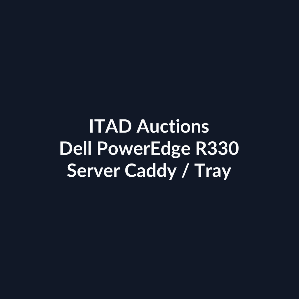 Dell PowerEdge R330 1U Rackmount Server – 8 SFF – Xeon E3-1270 V6 – 16GB DDR4 – No HDD – PERC H730 – Broadcom BCM5720 – 2 x 350W – 5 x Caddies – 3 x Blanks – Refurb | ITAD Auctions