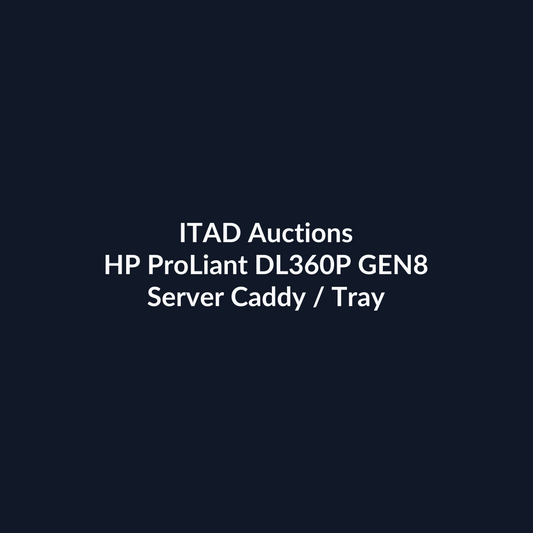 HP ProLiant DL360P GEN8 1U Rackmount Server - 8 SFF - 2 X Xeon E5-2640 V2 - 80GB DDR3 - NO HDD - NO RAID - Broadcom BCM5719 - NO PSU - 6 X Blanks - Refurb | ITAD Auctions