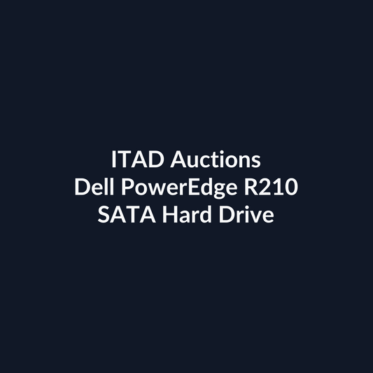 Dell PowerEdge R210 1U Rackmount Server – 2 x SFF – Intel Xeon X3430 – 4GB DDR3 – 1 x 500GB SATA HDD – No RAID – Intel 3400 SATA – 1 x 250W PSU – Refurb | ITAD Auctions