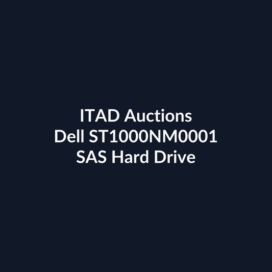 Dell ST1000NM0001 3.5 Inch 1TB 7.2K RPM 6Gb/s SAS Hard Drive -Pre-Owned | ITAD Auctions
