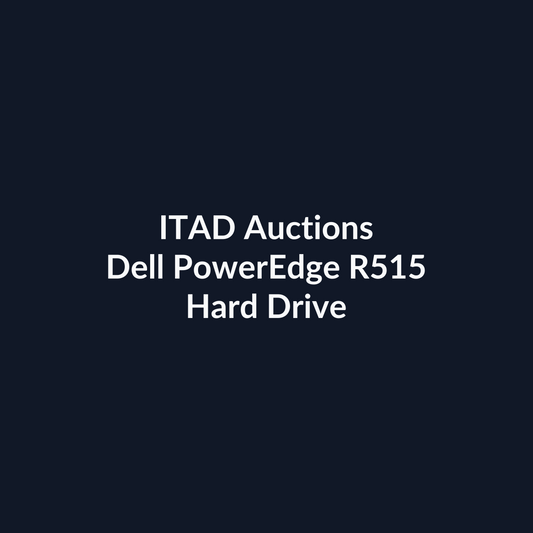 Dell PowerEdge R515 2U Rackmount Server – 12 x LFF – 2 x AMD Opteron 4174 – 16GB DDR3 – No HDD – No RAID – Broadcom BCM5716 – 2 x 750W PSU – Refurb | ITAD Auctions