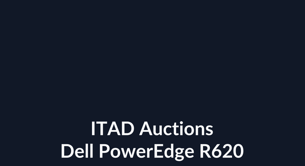 Dell PowerEdge R620 1U Rackmount Server – 10 SFF – 2 x Xeon E5-2660 – 16GB DDR3 – No HDD – PERC H710 Mini – Intel I350 – 2 x 750W PSU – 8 x Blanks – Refurb | ITAD Auctions