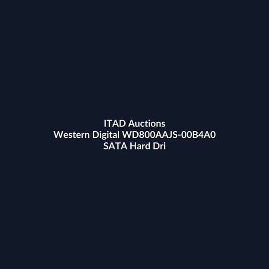 Western Digital WD800AAJS-00B4A0 3.5-Inch 80GB 7200RPM SATA Hard Drive - Pre-Owned | ITAD Auctions