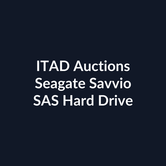Seagate Savvio ST900MM0006 2.5 Inch 900GB 6Gb/s 10K RPM SAS Hard Drive – Pre-Owned | ITAD Auctions